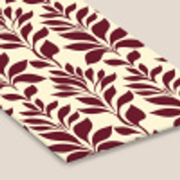 Abstract - Bladeren - Burgundy fotolijst zwart zonder passe partout klein 224 -zsfeer6