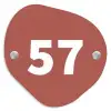 Terracotta - Traditioneel Naambord Organisch middel -3d