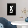 Xmas - Kerst - Zwart - Vintage - Quotes fotolijst zwart zonder passe partout klein -sfeer4