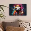 Panda - Jas - Graffiti - Oranje canvas 2cm klein -sfeer1