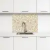 Abstract - Lijnen - Beige keuken achterwand 2 middel 865 -3d
