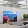 Lake Como - Italië - Landschap keuken achterwand spatscherm klein -3d_schuin