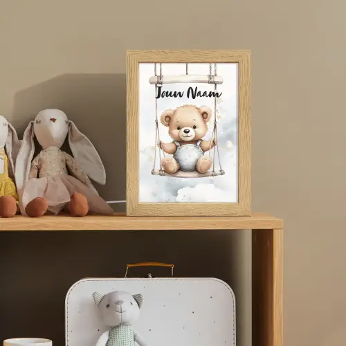 Beer - Baby - Dier - Kinderen Light Box met kabel (Kinderlampje) klein -sfeer2_kind