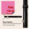 Moeder - Boodschap -Roze Inductie beschermer vinyl 3mm middel -zzzzzzz-induclip_DE