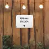 Hakuna matata - Spreuken - Quotes tuinposter los doek klein -sfeer1