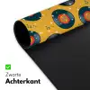 Muziek - Patroon - Geel Muismat XXL klein 681 -sfeer2