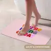 You're doing great - Roze - Kleurrijk Badmat klein -USP_ZachtNL