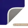 Why not - Blauw - Handgeschreven Badmat klein -USP_AntislipNL