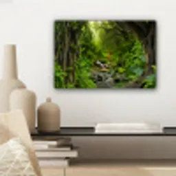 Natuur - Water - Jungle - Bos - Tropisch canvas 2cm klein -sfeer6