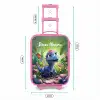Donny Dino Kinderkoffer - Roze klein -productfoto_formaten