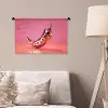 Peper - Disco - Rood - Glitter Wandkleed katoen klein -sfeer4