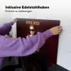 Koffie - Vrouw - Middelvinger Inductie beschemer met haakjes klein -ky-ophangen-de