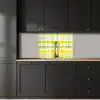 Geel - Patroon - Zomer keuken achterwand 2 middel 865 -sfeer1