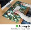 Vogel - Tak - Rozen - Mozaïek Muismat XXL klein -sfeer3