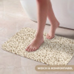 Luipaard - Klassiek - Beige Badmat klein 997 -USP_ZachtDE