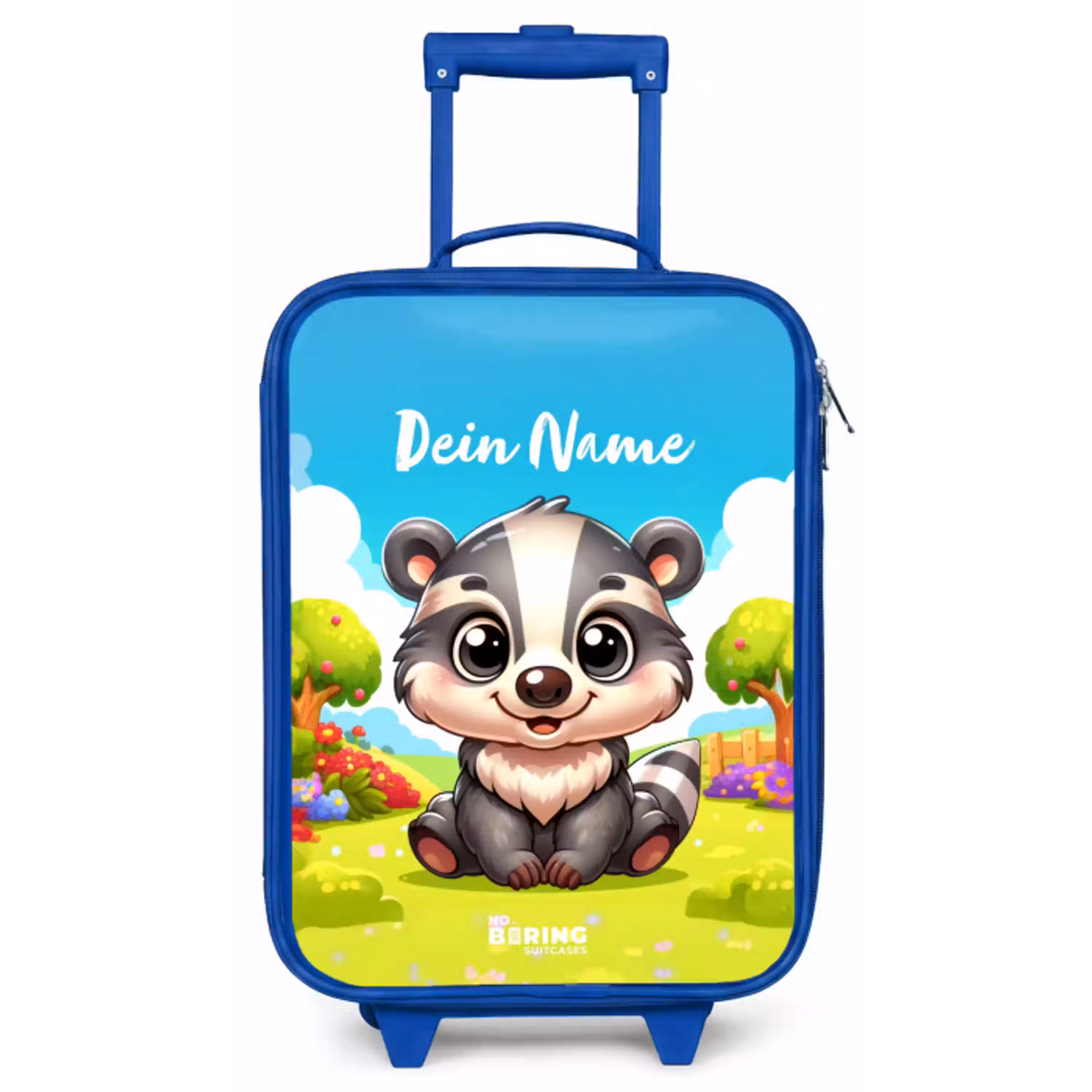Willy Wipstaart Kinderkoffer - Blauw klein -zz3dotto