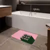 Tekst - Grafisch - Groen - Schaduw Badmat klein -sfeer3
