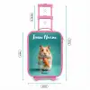 Hamster - Wortel - Dier Kinderkoffer - Roze klein -productfoto_formaten