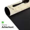 Zwart - Bestek - Rondje Muismat XXL klein -sfeer2