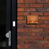 Roest - Sierlijk Naambord Rechthoek middel -sfeer1-rechthoek-S