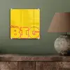 Dream big - Geel - Grafisch plexiglas 5mm klein -sfeer3