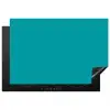 Blauw - Effen kleur Inductie beschermer vinyl 3mm klein 276 -3d