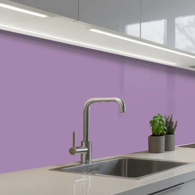 Kitchen splashback - Interior - Purple - Colors - Purple - Solid