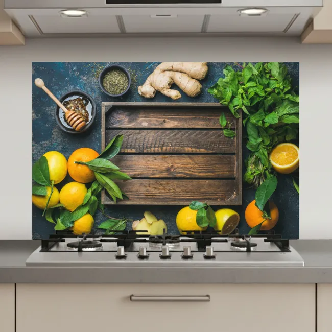 Fruitkist - Citroen - Fruit keuken achterwand spatscherm klein -3d_website