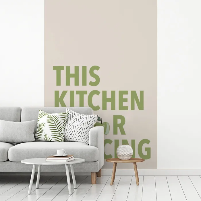 Quote - Appel - Illustratie fotobehang vinyl groot -woonkamer