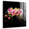 Orchidee - Graffiti - Kleurrijk - Bloemen - Abstract plexiglas 5mm klein -zzzproduct_nieuw