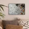 Winter - Kerst - Beton - Dennenappels canvas 2cm klein -sfeer1
