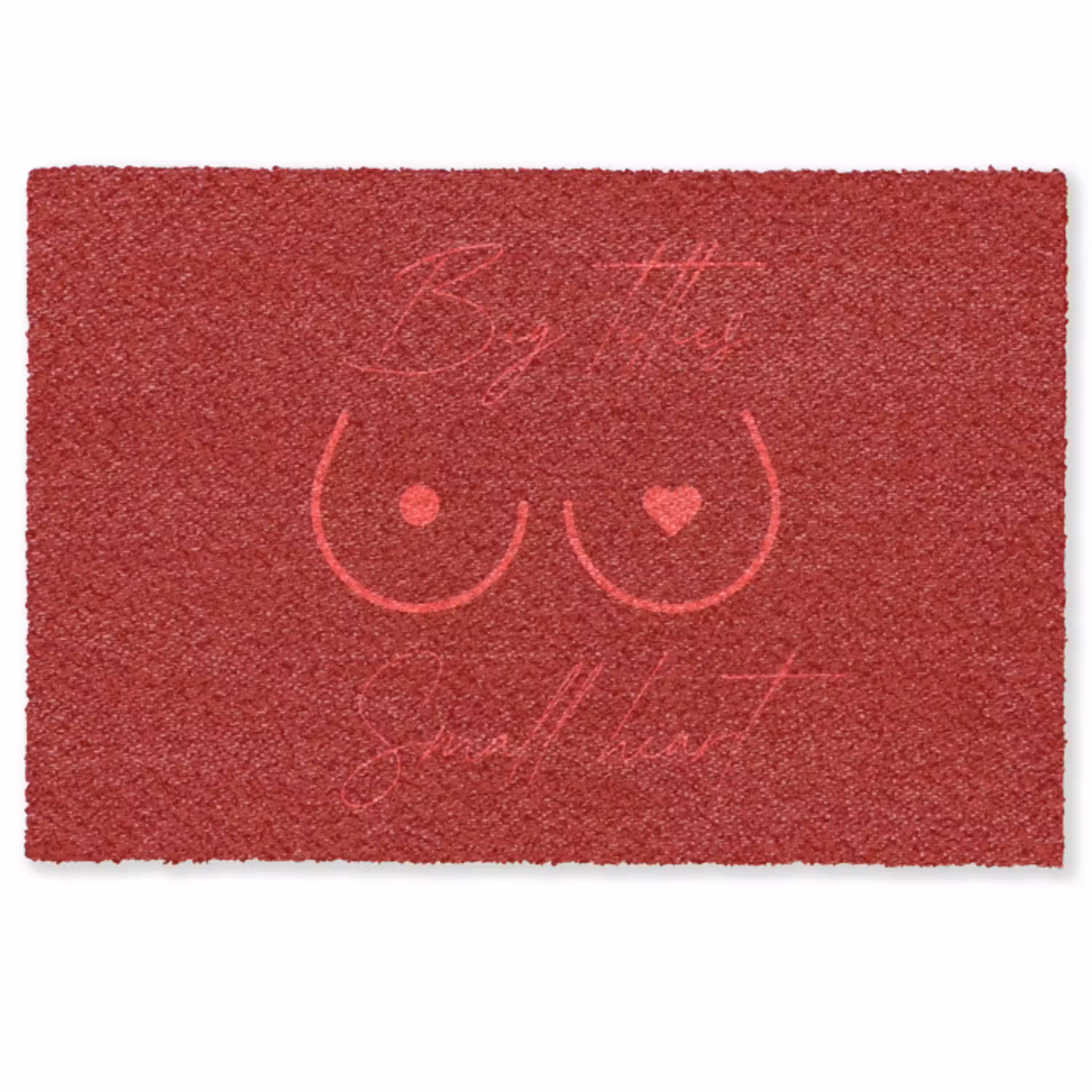Big titties small heart - Rood - Hart Deurmat klein -zkaufland3d
