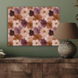 Bloemen - Abstract - Aardetinten PET vilt klein 837 -sfeer2