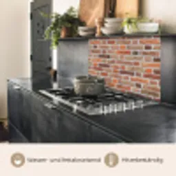 Bakstenen - Aardetinten - Muur - Rustiek keuken achterwand 2 middel 865 -usp_DE