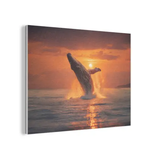 Walvis - Zon - Zee PET vilt klein -3d