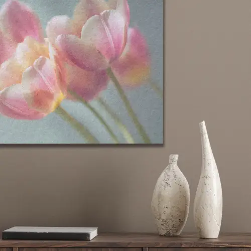 Tulpen - Roze - Stelen PET vilt klein -sfeer6_closeup