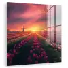 Windmolen - Zonsondergang - Landschap plexiglas 5mm klein -zzzproduct_nieuw