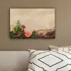 Rozen - Muur - Vintage canvas 2cm klein -sfeer3