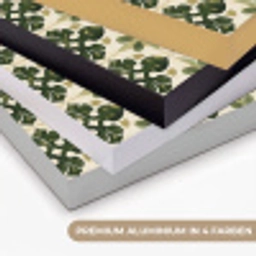 Patroon - Tegel - Groen Textielframe zwart klein 947 -USP_kleurenDE