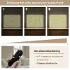 Vlecht - Patroon - Groen Light Box met batterij (Wandlamp) middel 907 -USP_dimbaarNL
