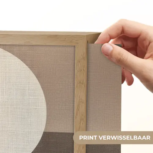 Raster - Halve cirkels - Contrast Light Box met batterij (Wandlamp) middel -USP_websiteprintNL