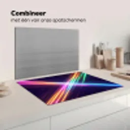 Kruisen - Lasterstralen - Neon Inductie beschermer vinyl 3mm klein -wsfeer7_website