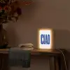 Ciao - Stippen - Roze - Wit Light Box met kabel (Tafellamp) klein -sfeer4