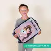 Meisje - Eenhoorn - Glitter Kinderkoffer - Zwart klein -sfeer4_NL