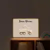 Kiepwagen - Auto - Beige - Stenen Light Box met batterij (Wandlamp kind) middel -sfeer1_kind