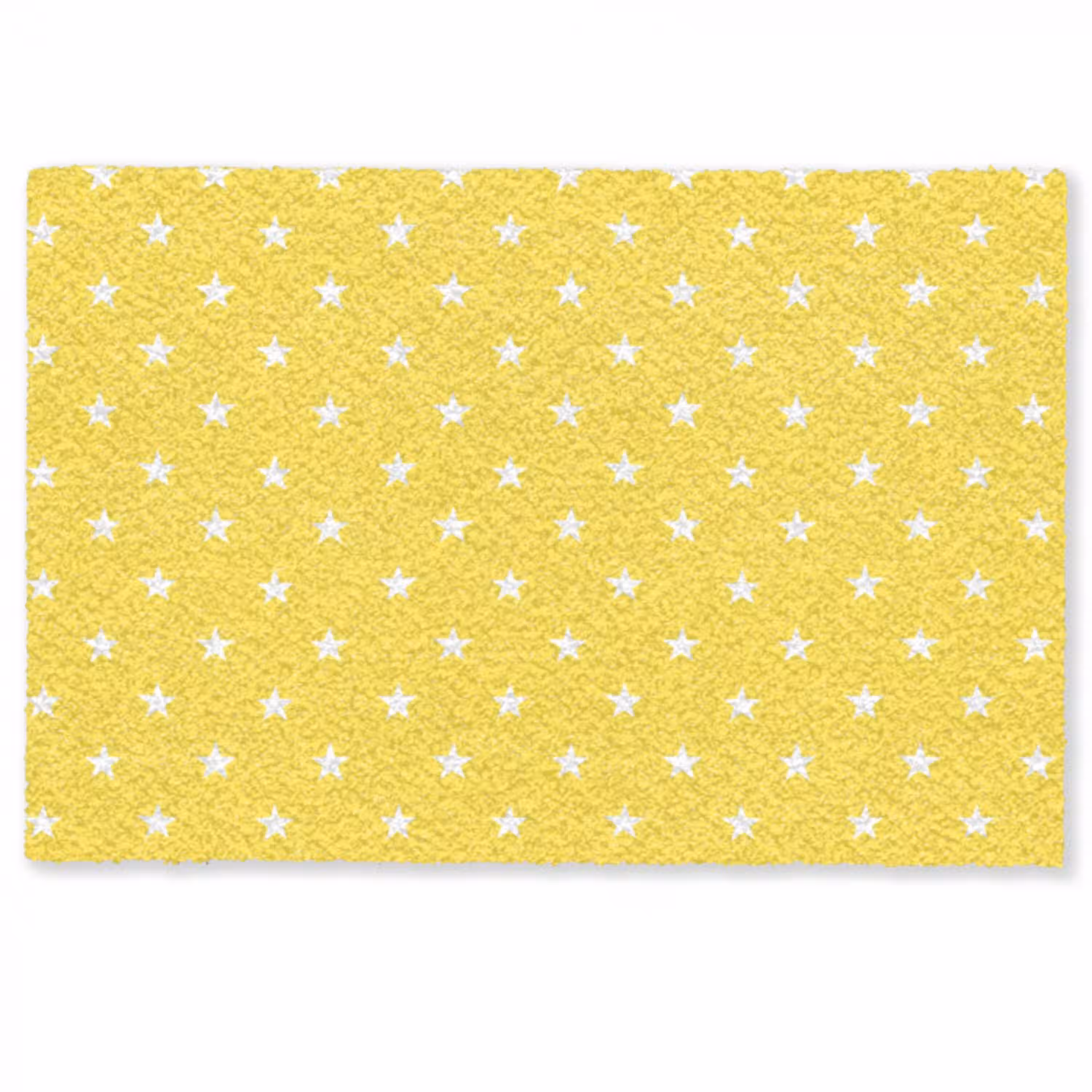 Sterren - Patroon - Minimalistisch - Geel Deurmat klein 898 -zkaufland3d