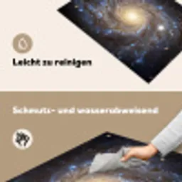 Kosmos - Sterrenstelsel - Donker Inductie beschemer met haakjes klein -ky-schoon-de