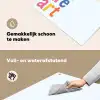 You are art - Kleurrijk - Grafisch Inductie beschemer met haakjes klein -ky-schoon-nl
