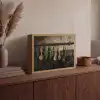 Keukengerei - Rustiek - Tegels - Kruiden Light Box met batterij (Wandlamp) middel -sfeer2