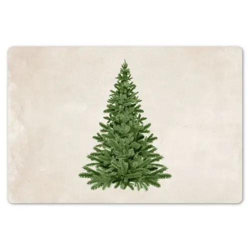 Kerstboom - Groen - Kerstmis - Feestdagen Placemat vinyl groot -zzsfeer1_Kitchenyeah-website
